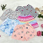 SET 10 QUẦN ĐÙI THUN COTTON NHIỀU HOẠ TIẾT CHO BÉ GÁI