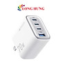 Cốc sạc Anker Zolo Fast Charging 1USB 3Type-C 70W A121C - Hàng chính hãng