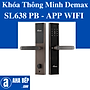 KHÓA THÔNG MINH DEMAX SL638 PB - APP WIFI - HÀNG CHÍNH HÃNG