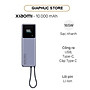 Pin sạc dự phòng Xiaomi 10000mAh 165W PB1165MI PD QC 3.0 kèm Cáp Type C - GiaPhucStore | Hàng Chính Hãng
