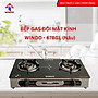 BẾP GAS ĐÔI MẶT KÍNH CAO CẤP WINDO - 678GL- Hàng Chính Hãng