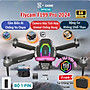 Flycam Mini F199 Pro Max Cảm Biến Tránh Vật Cản, Máy Bay Flycam 4k Camera Chống Rung 2 Trục, Bay Xa 1000m Động Cơ Không Chổi Than Siêu Bền Bỉ - Hàng Chính Hãng