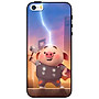 Ốp lưng in cho Iphone 5/5s/5se Mẫu Heo Tho
