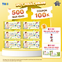 Combo 6 Khăn Ướt Unifresh Vitamin E 80M (80 Miếng)