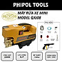 Máy rửa xe, máy xịt rửa đa năng PHIPOL TOOLS QXJ08 tặng kèm đầy đủ phụ kiện - Hàng Chính Hãng