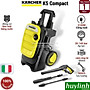 Máy xịt rửa xe cao áp Karcher K5 Compact EU - Sản xuất tại Italy - Motor cảm ứng từ - Hàng chính hãng