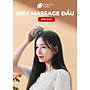 Máy Massage Đầu Buheung MK-341, công suất 5W, 4 đầu massage silicon đa điểm, BH chính hãng 12 tháng