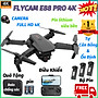 Máy bay điều khiển từ xa, Flycam điều khiển giá rẻ E88 Pro 2 Camera quay video và chụp ảnh 4k, Giữ vị trí tốt, nhào lộn 360 độ - Hàng chính hãng