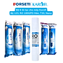 Combo 6 lõi lọc nước Karofi Hàng chính hãng dùng cho máy lọc nước Karofi HCV362