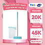 Bộ Lau Nhà MyJae Đài Loan Sợi Fiber Xoay 360 Độ Thông Minh 125cm
