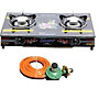 Bếp Gas Hồng Ngoại Đôi Cao Cấp RaiNy – Tặng bộ van dây - Hàng chính Hãng ( Màu Ngẩu Nhiên)