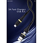 Cáp Wiwu ED-106 USB Và Cáp Dữ Liệu Sạc Nhanh Type-c Sang Type-c 3A Cho Các Thiết Bị Type C Thiết Kế 2 Trong 1, Sạc Nhanh - Hàng Chính Hãng