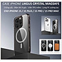 Ốp lưng trong cho iPhone 15 Pro Max / 15 Pro hiệu Likgus Crystal sạc nam châm từ tính, chống ố vàng, bảo vệ camera - Hàng nhập khẩu