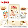 Tã quần Huggies Skin Perfect phiên bản Rồng giới hạn Mega Jumbo M98+4 miếng với 2 vùng thấm giảm kích ứng da