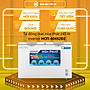 TỦ ĐÔNG MÁT INVERTER HÒA PHÁT 245 LÍT HCFI-606S2Đ2 ĐỒNG (R600A) (HÀNG CHÍNH HÃNG) (CHỈ GIAO HCM)