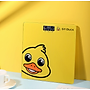 Cân điện tử vuông KG161 hình con vịt dễ thương, cân sức khỏe thông minh 180kg - Hàng chính hãng