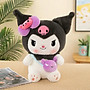 Thú nhồi bông Cinnamorol - Kuromi - Melody đeo túi màu sắc đáng yêu - Size từ 35cm đến 90cm - Quà tặng gấu bông hoạt hình Sanrio êm mịn cho bé.