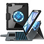 Bao Da Kèm Bàn Phím cho iPad Air 11 inch & iPad Air 13 inch M2 M3 2025/2024 Nillkin Bumper Link Combo Case Keyboard - Hàng Chính Hãng
