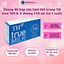 Thùng 48 hộp sữa tươi tiệt trùng TH true MILK ít đường 110 ml (từ 1 tuổi)