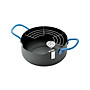 Bộ nồi chiên dầu đáy từ kèm khay ráo dầu + nhiệt kế Show-A 2.6 lít hàng nội địa Nhật Bản