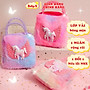 Túi đeo chéo cho bé phong cách Hàn Quốc Baby-S, Túi xách cho bé gái hình chú kỳ lân phối màu xinh yêu - STX042
