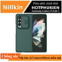 Ốp lưng chống sốc silicon cho Samsung Galaxy Z Fold 3 bảo vệ Camera hiệu Nillkin Camshield Silky Silicon Case (chống sốc cực tốt, chất liệu cao cấp, có khung và nắp đậy bảo vệ Camera) - hàng nhập khẩu
