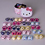 Hộp 40 Dây Cột Tóc Hello Kitty Cho Bé
