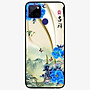 Ốp lưng dành cho Realme C12 mẫu Hoa Xanh và Bướm