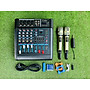 Combo Karaoke Mixer F82D + Micro Q02  Tặng 10M Dây - Hát Chuyên Nghiệp, Âm Thanh Cao Cấp, Dễ Dàng Sử Dụng, BH12T Hàng Chính Hãng