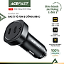 Sạc ô tô Acefast 72W 2 cổng USB-C - B2 Hàng chính hãng Acefast