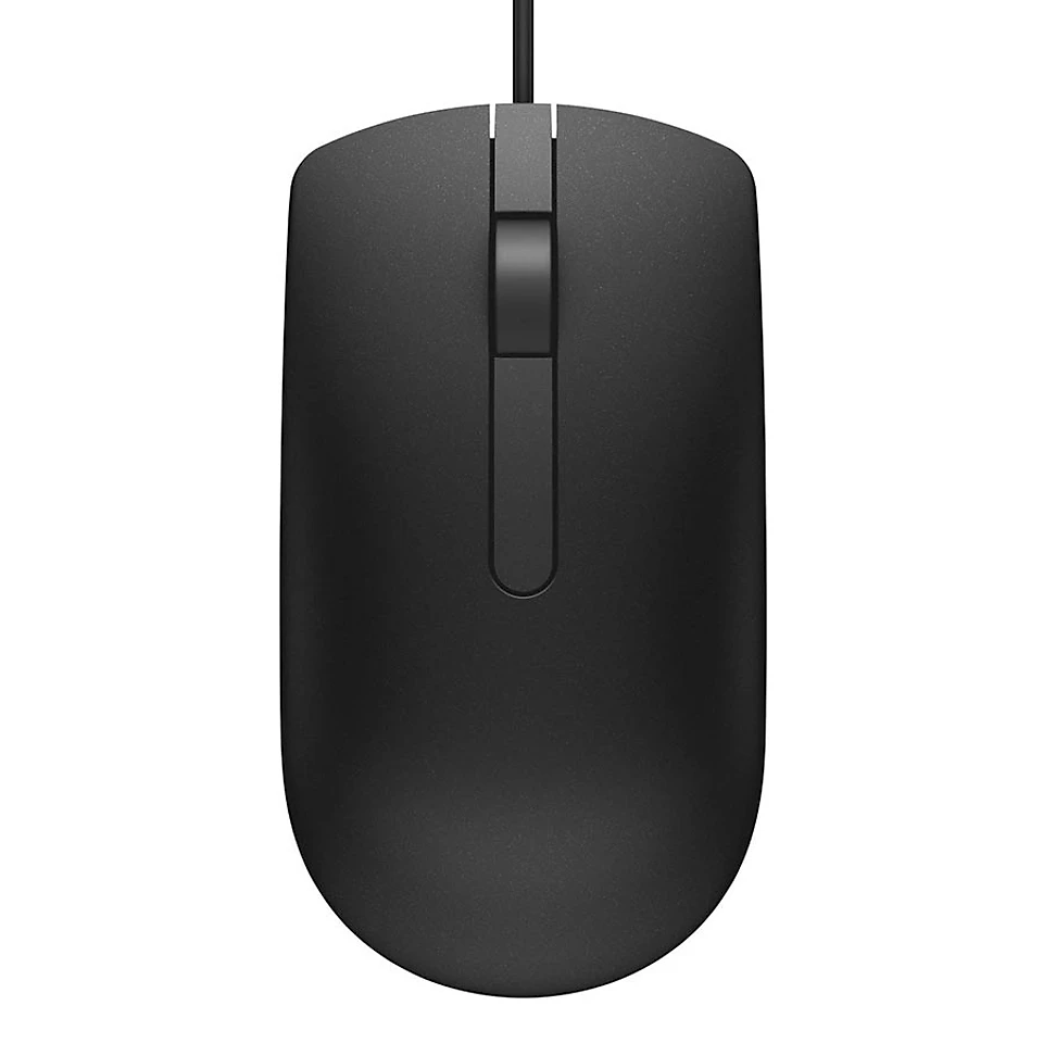 Chuột Có Dây Dell MS116 Đen - Hàng Chính Hãng