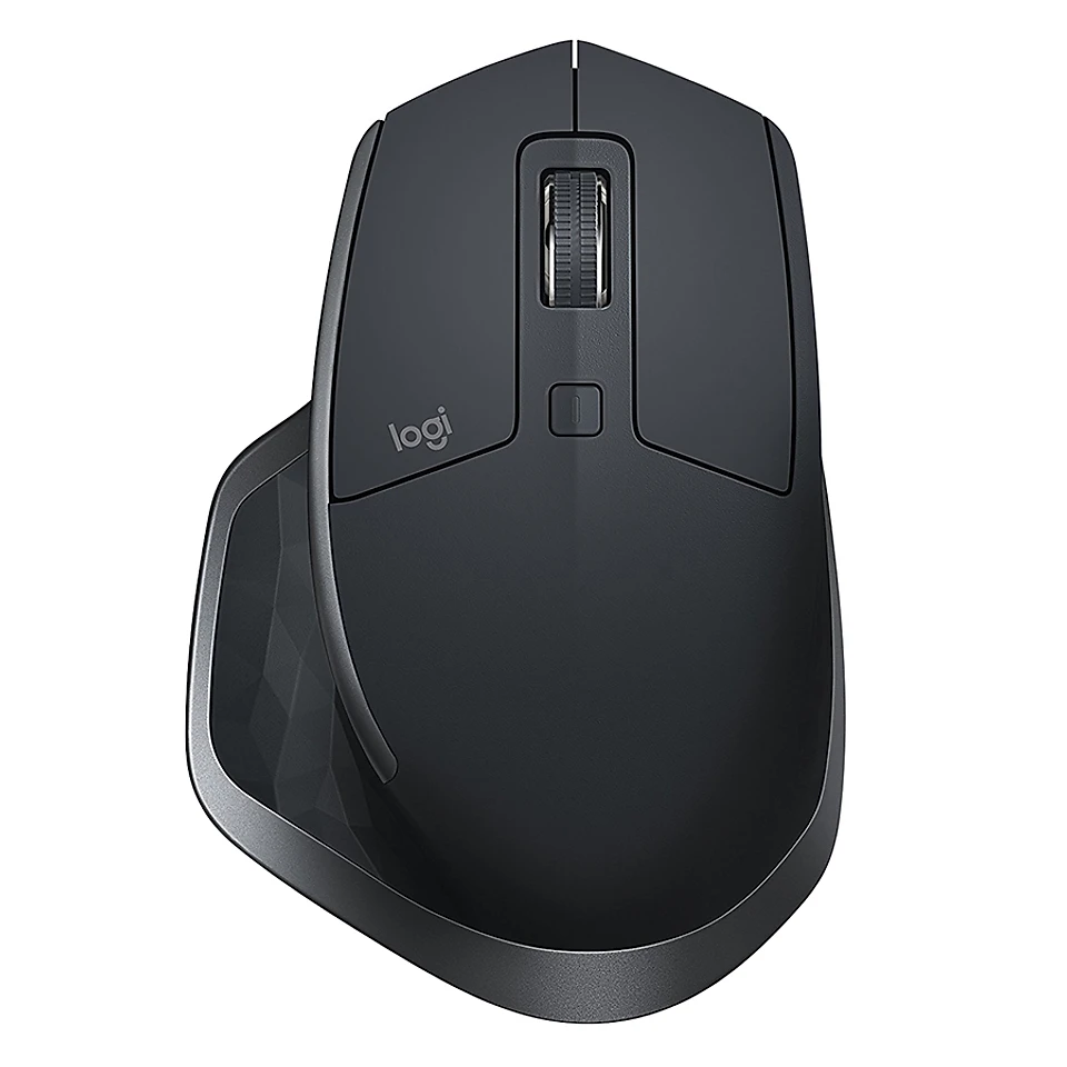 Chuột không dây Bluetooth Logitech MX Master 2s - form to, dùng mọi bề mặt, con lăn Hyperfast, sạc nhanh USB-A, phù hợp Mac Laptop - Hàng chính hãng