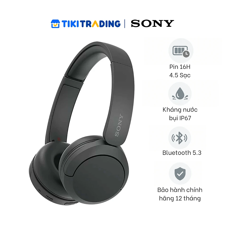 Tai nghe Bluetooth chụp tai Sony WH-CH520