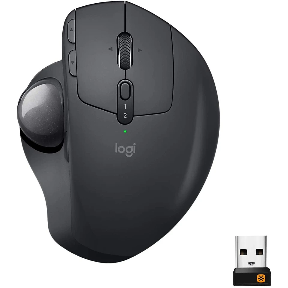 Chuột bi xoay không dây ERGO M575 Wireless - Hàng Chính Hãng - Đen