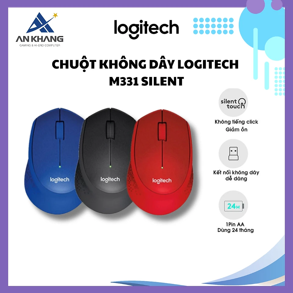 Chuột không dây Logitech M331