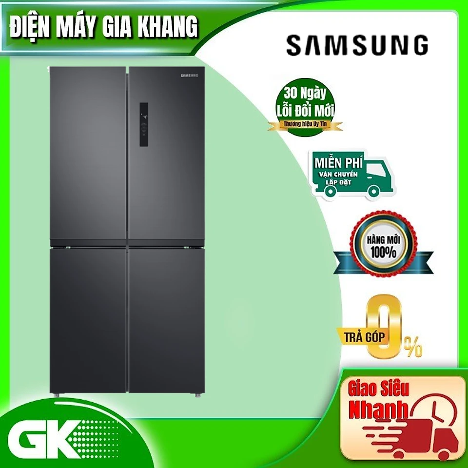 Tủ lạnh Samsung Inverter 488 lít RF48A4000B4SV - Chỉ giao HCM