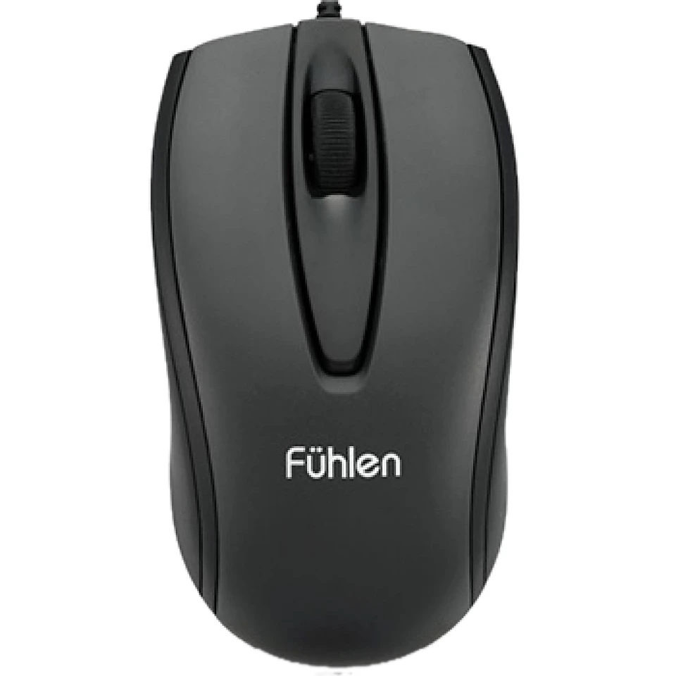Chuột Fuhlen L102 Optical Black USB - Hàng Chính Hãng