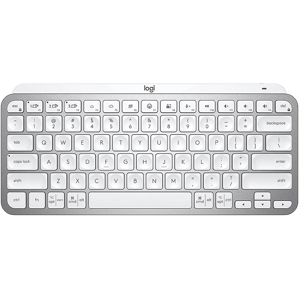 Bàn phím Logitech Mx Keys mini xám - hàng chính hãng