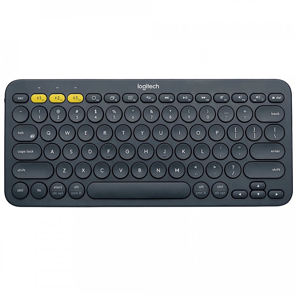 Bàn Phím Bluetooth Logitech K380 - Hàng Chính Hãng - Xám Đậm