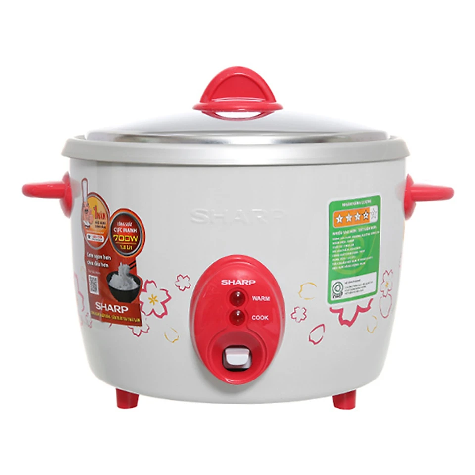 Nồi cơm nắp rời Sharp 1.8 lít KSH-D19V