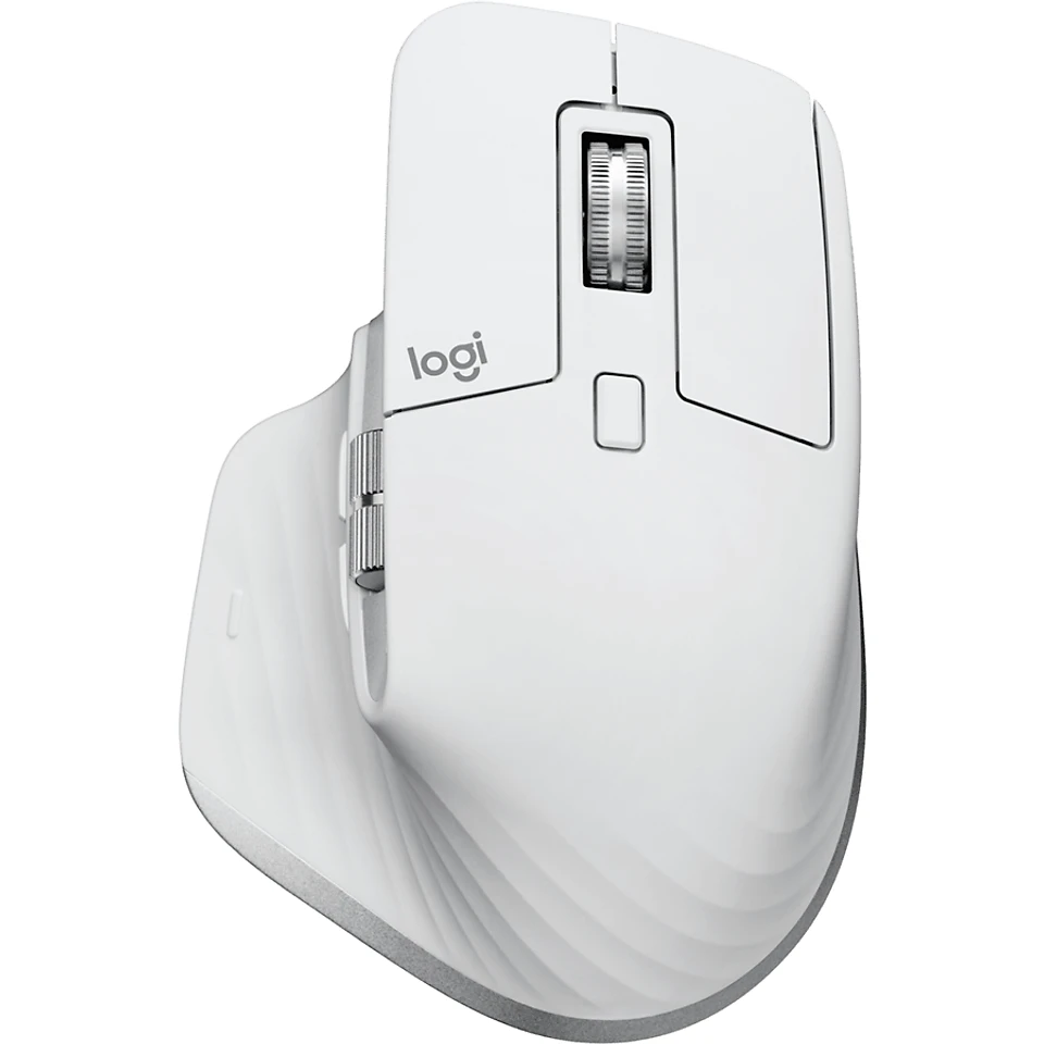 Chuột không dây Bluetooth Logitech MX Master 3s - Hàng Chính Hãng - Xám Pale Grey