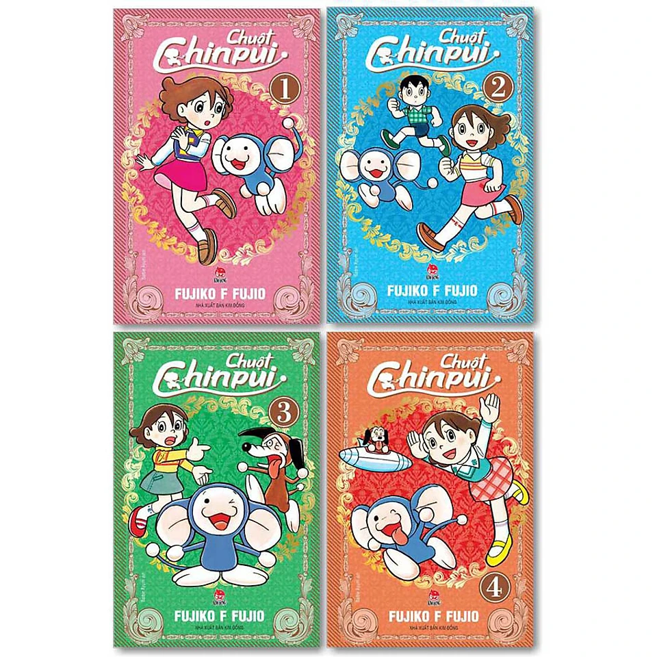 Chuột Chinpui Combo 4 cuốn