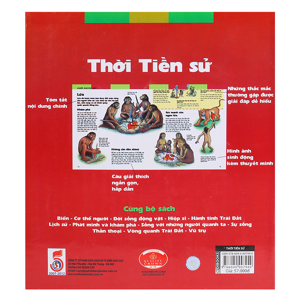 Bách Khoa Thư Larousse Cho Trẻ Em - Thời Tiền Sử