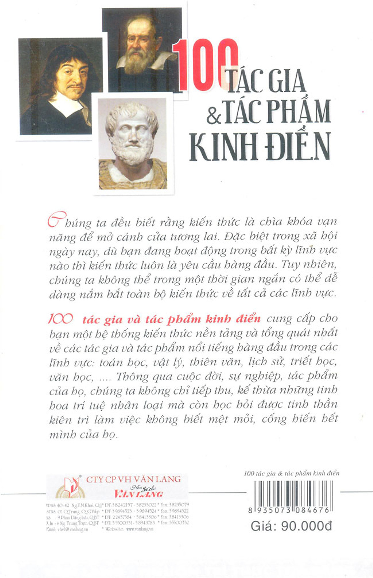 100 Tác Gia Và Tác Phẩm Kinh Điển