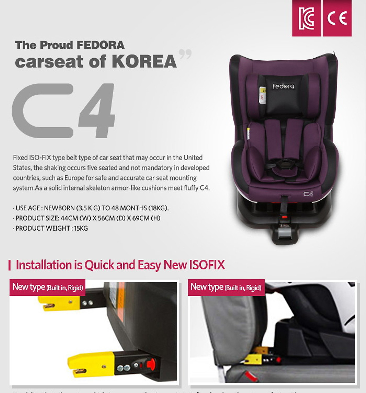 c4 isofix