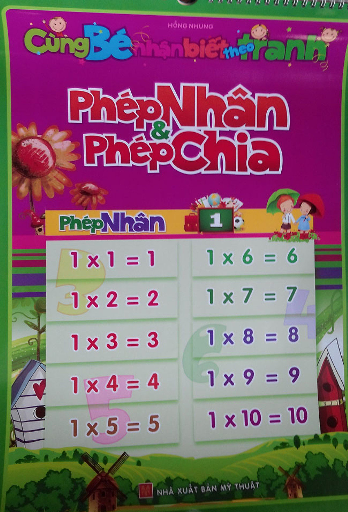 Cùng Bé Nhận Biết Theo Tranh - Phép Nhân Và Phép Chia 