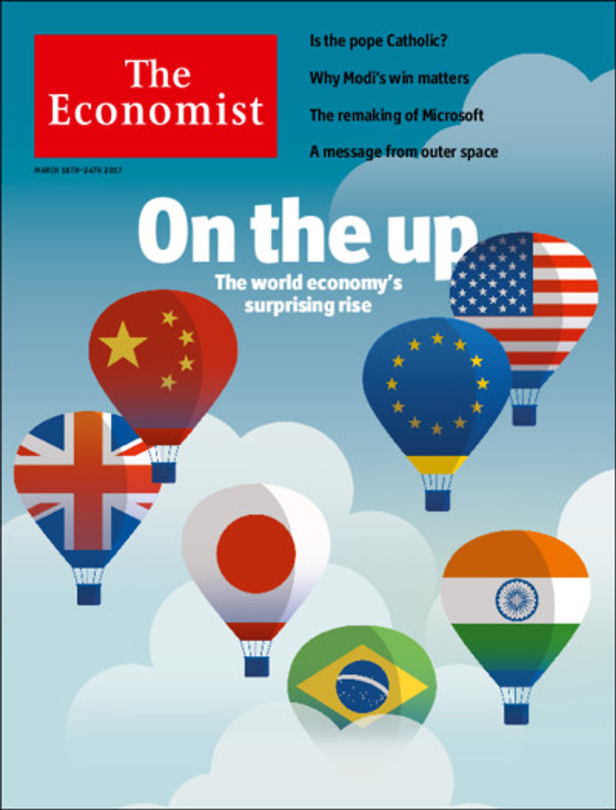 The Economist: On the up - The world economy's surprising rise