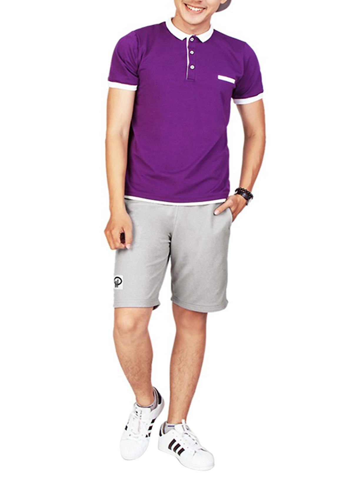 Quần Short Thể Thao Nam Phúc An 1001 - Xám