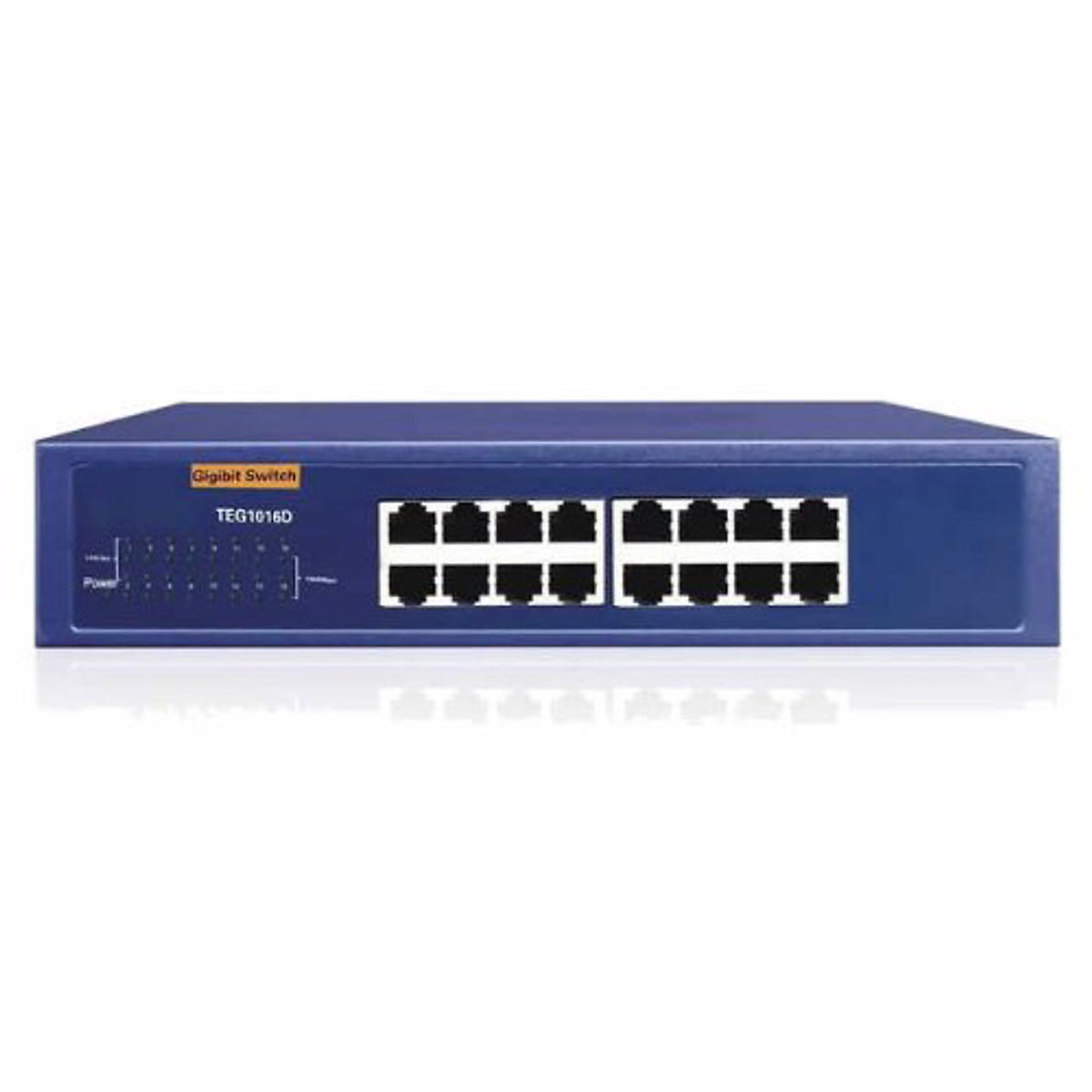 Tenda TEG1016D - Bộ Chia Tín Hiệu Để Bàn 16 cổng 10/100/1000Mbps - Hàng Chính Hãng