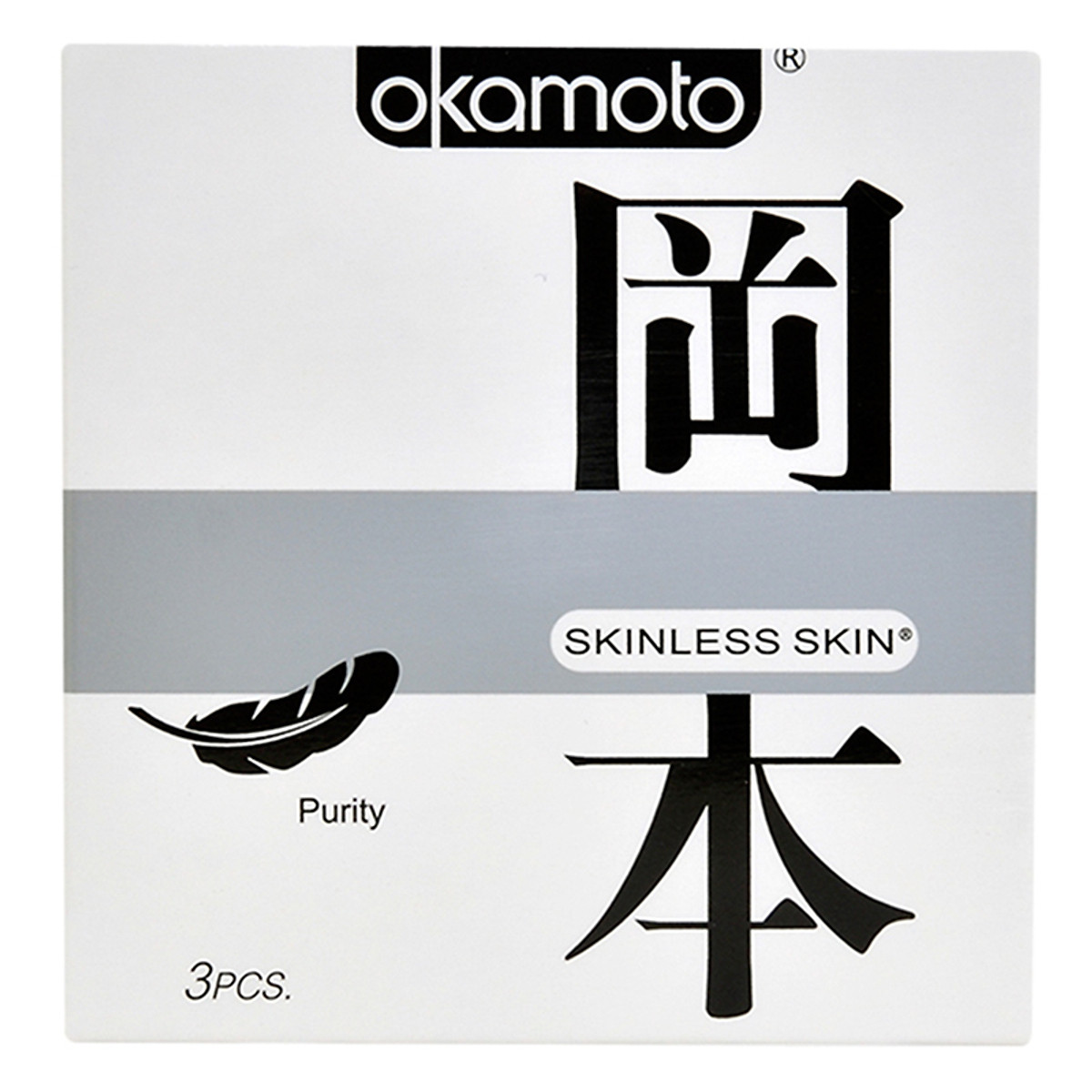 Bao Cao Su Okamoto Skinless Skin Purity (Hộp 3 Gói) | Tiki